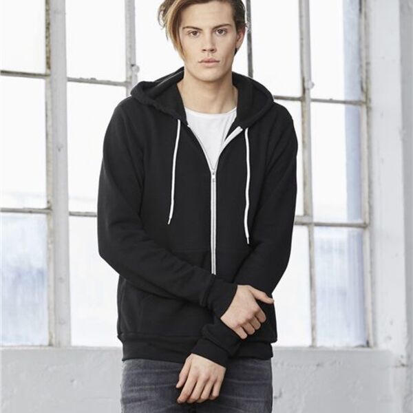 BELLA + CANVAS - Unisex Sponge Fleece Full-Zip Hoodie Thumbnail