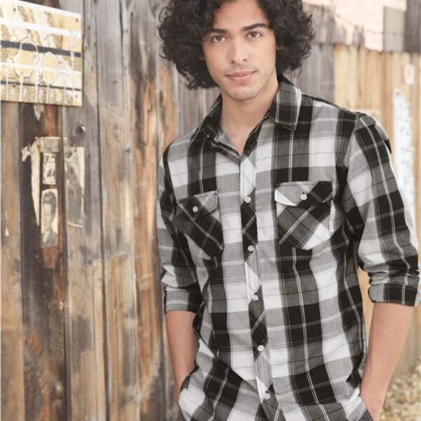 Burnside - Long Sleeve Plaid Shirt Thumbnail