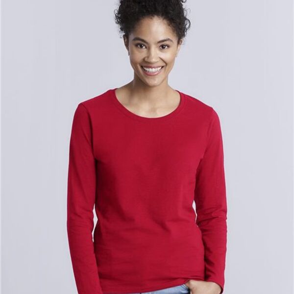 Gildan - Heavy Cotton™ Women’s Long Sleeve T-Shirt Thumbnail