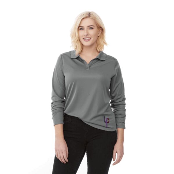 Women's Mori Long Sleeve Polo Thumbnail