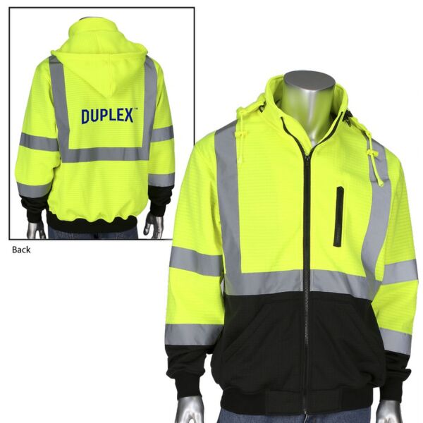 Class 3 Full Zip Black Bottom Hooded Sweatshirt Thumbnail