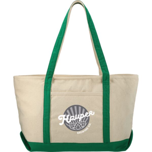 Baltic 18oz Cotton Canvas Zippered Boat Tote Thumbnail
